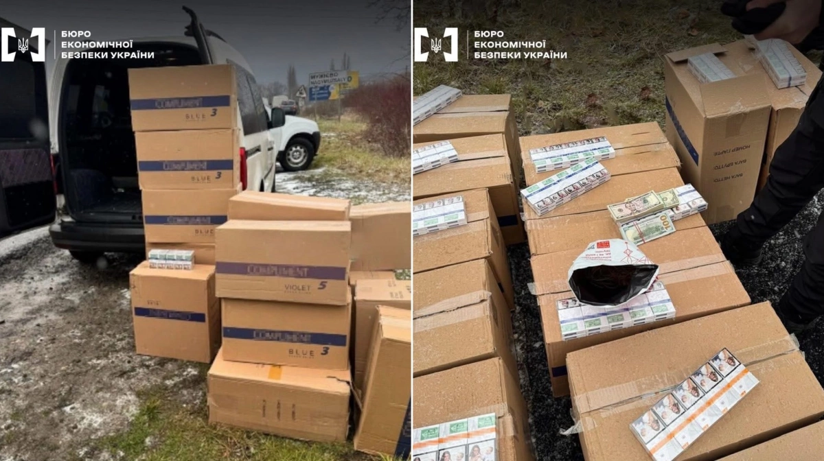 Нелегальні сигарети на майже 250 тисяч гривень: у Бучанському районі викрили підпільний продаж тютюну