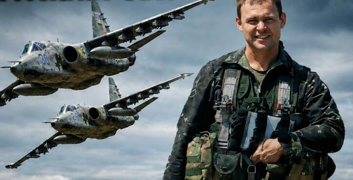 Пілот Жибров спрямував палаючий Су-25 на ворога — посмертно Герой України
