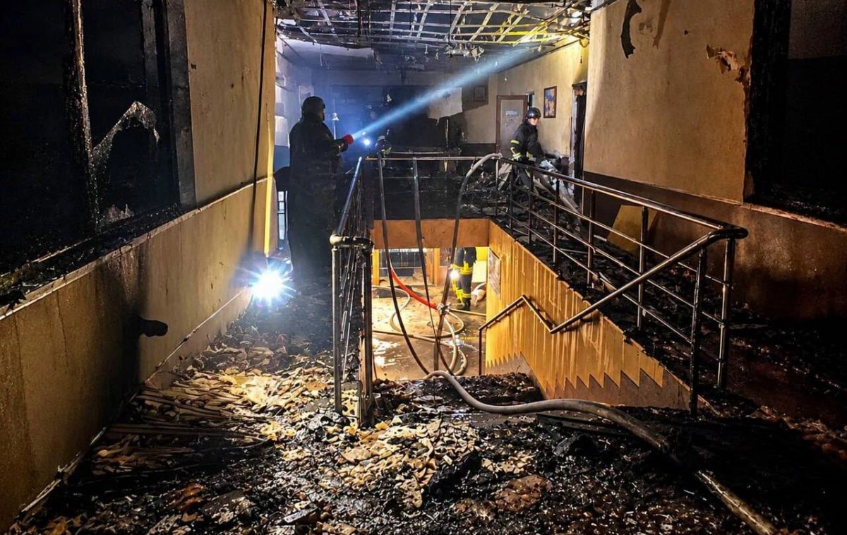 На Одещині повторна атака РФ спричинила пожежу на 650 кв. м харчового підприємства