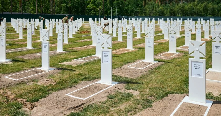 П’ять філій військового меморіального кладовища: ділянки подали 8 областей