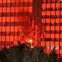 В окупованому Луганську дрони атакували будівлю оператора зв’язку