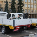 Миколаїв отримав чотири вантажівки JAC для відновлення міста