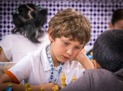 Українець Мирон Нетребка виборов титул чемпіона світу з шахів до 9 років