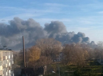 У РФ атакували завод «Азот», що постачає сировину для вибухівки: спалахнула пожежа